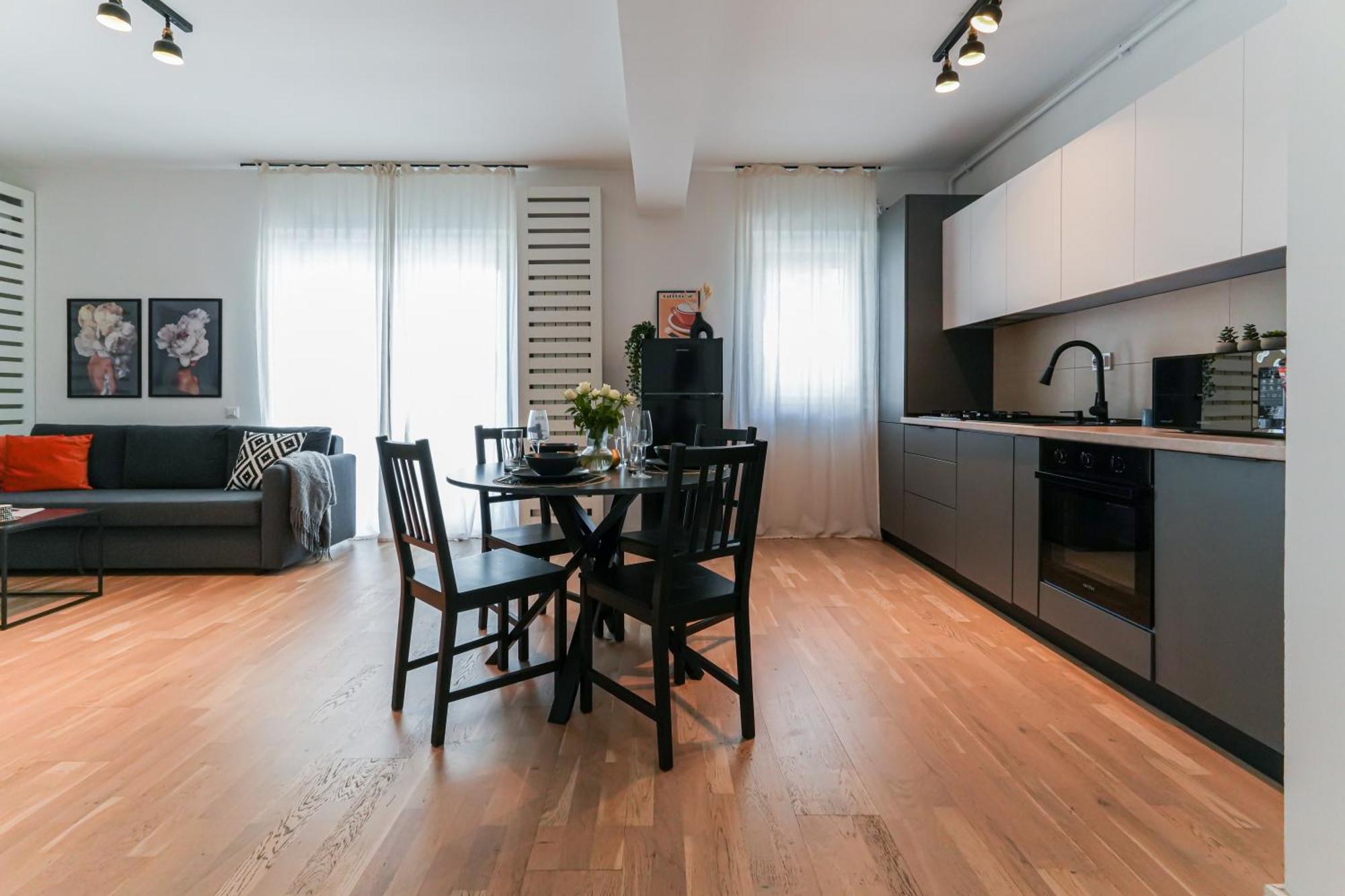 Maria - Modern Apartment With Parking And Workspace Букурещ Екстериор снимка